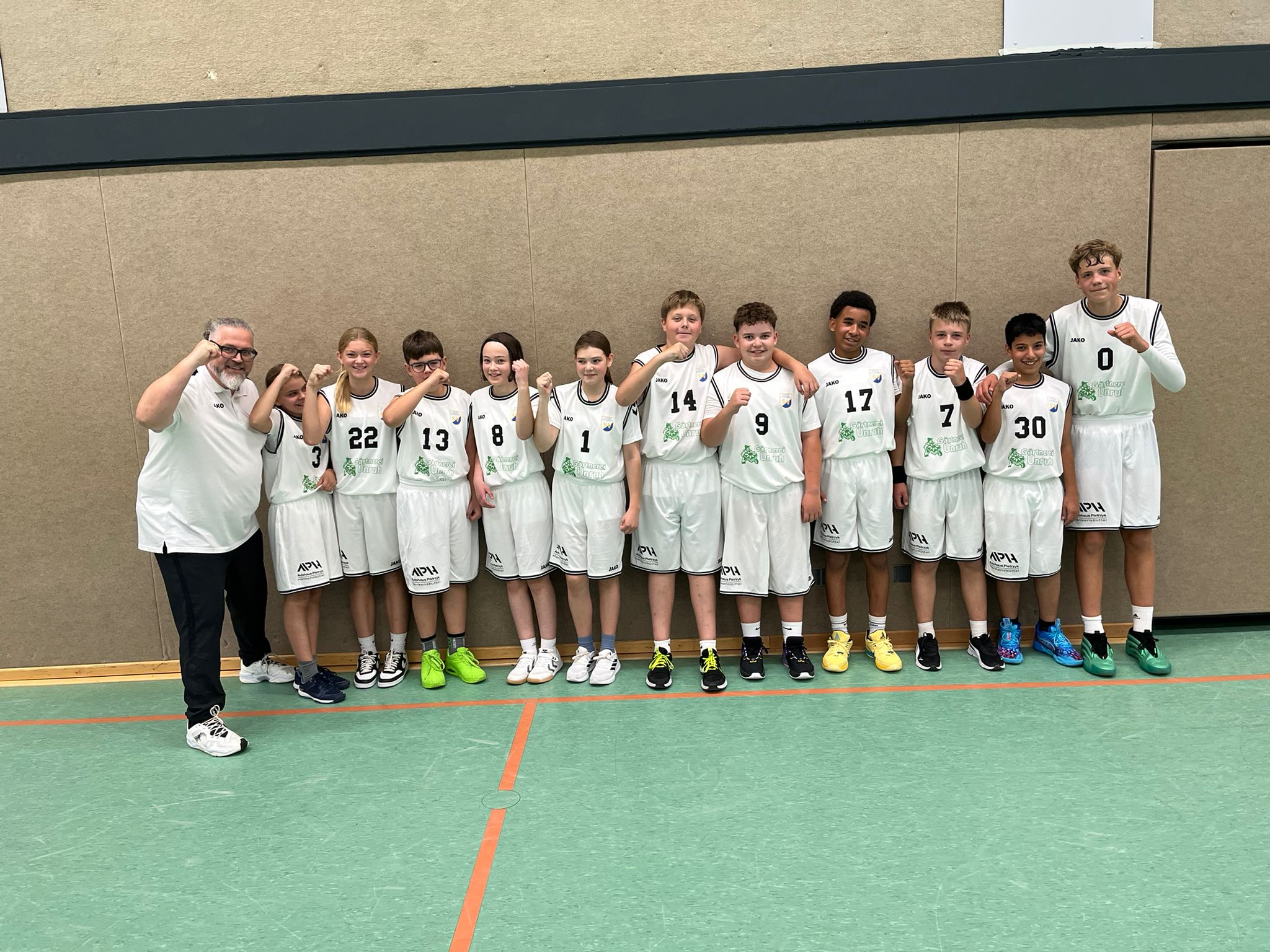 Basketball_2025_U14_Mannschftsfoto
