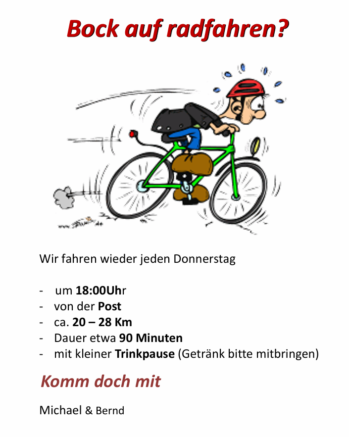 Saisonstart am 09.04.2026 – Endlich!